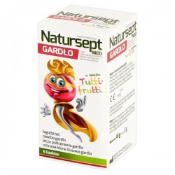 Natursept Med Throat 6 lollipops tutti frutti