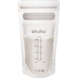 Breast milk sterile storage bags 150ml 5oz 30 pcs. / A0011 / Akuku Breast milk sterile storage bags 150ml 5oz 30 pcs. / A0011 / Akuku