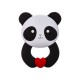Gryzak silikonowy Panda / A0055 / Akuku Gryzak silikonowy Panda / A0055 / Akuku