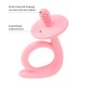 Silicone teether Pink snail / A0115 / Akuku Silicone teether Pink snail / A0115 / Akuku