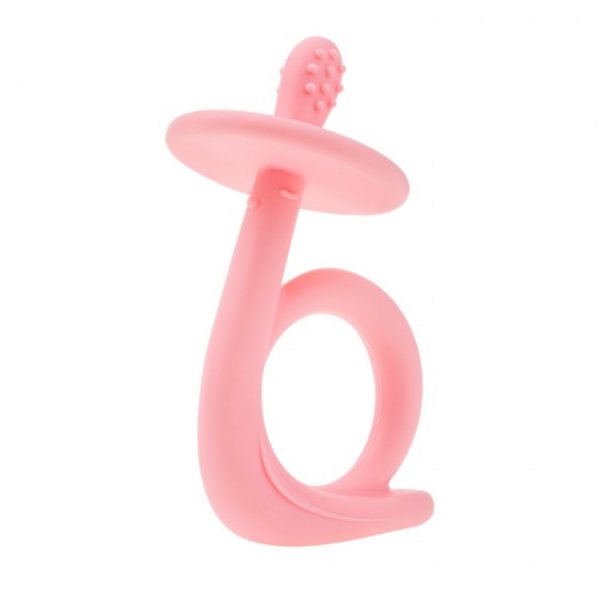 Silicone teether Pink snail / A0115 / Akuku Silicone teether Pink snail / A0115 / Akuku