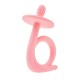 Silicone teether Pink snail / A0115 / Akuku Silicone teether Pink snail / A0115 / Akuku