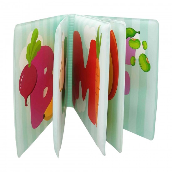Educational bath book with squeaker - Letters / A0475 / Akuku