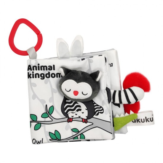 Soft contrast book Animal Kingdom / A0481 / Akuku Soft contrast book Animal Kingdom / A0481 / Akuku
