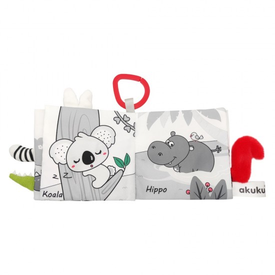 Soft contrast book Animal Kingdom / A0481 / Akuku Soft contrast book Animal Kingdom / A0481 / Akuku