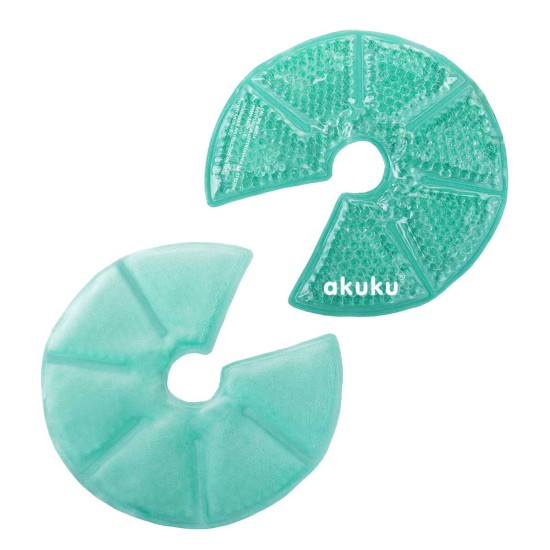 Akuku kompresy żelowe na piersi Ciepło-Zimno 2 szt. / A0534 / Akuku Akuku kompresy żelowe na piersi Ciepło-Zimno 2 szt. / A0534 / Akuku
