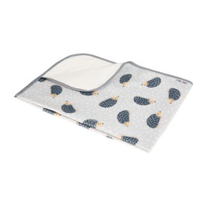 Cotton terry pad for changing with oilcloth 50x70cm pastel hedgehogs Cotton terry pad for changing with oilcloth 50x70cm pastel hedgehogs