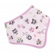Butterflies and Owls baby bandana bib set of 2 / A1465 / Akuku