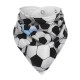 Footballs baby bandana bib / A1504 / Akuku Footballs baby bandana bib / A1504 / Akuku