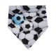 Footballs baby bandana bib / A1504 / Akuku Footballs baby bandana bib / A1504 / Akuku