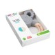 Wooden and silicone teether grey koala