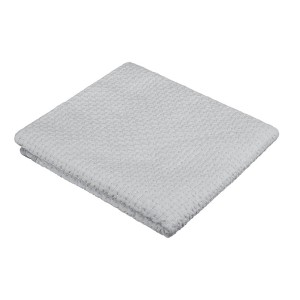Grey cotton summer baby blanket 80x90cm Grey cotton summer baby blanket 80x90cm