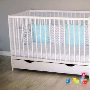Mosquito net for crib white 60x120cm