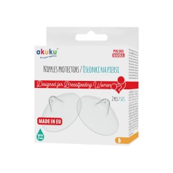 Silicone nipple protectors 2 pcs. / A0249 / Akuku
