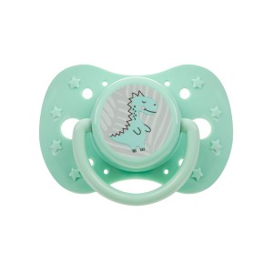 Akuku Baby Soother 6-12m green Dino Akuku Baby Soother 6-12m green Dino