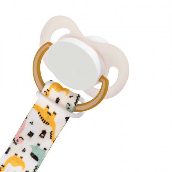 Universal soother band with wooden clip Dinus / A0580 / Akuku Universal soother band with wooden clip Dinus / A0580 / Akuku