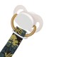 Universal soother band with wooden clip Leaves / A0583 / Akuku Universal soother band with wooden clip Leaves / A0583 / Akuku