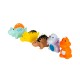 Bath toys set of 5 dinos / A0169 / Akuku Bath toys set of 5 dinos / A0169 / Akuku