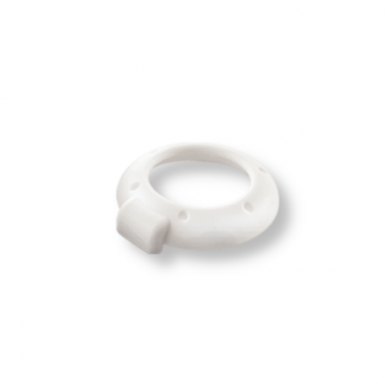 Pessar kołnierzowy ze zgrubieniem 80mm biały / G0769 / ALBISPRO.com
