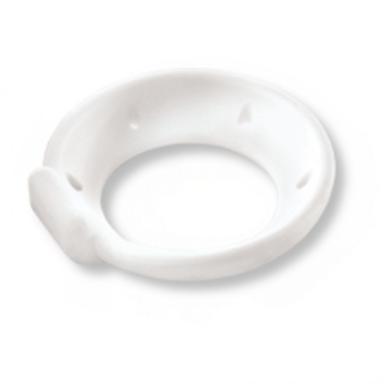 Pessar kołnierzowy ze zgrubieniem 75mm biały / G0768 / ALBISPRO.com