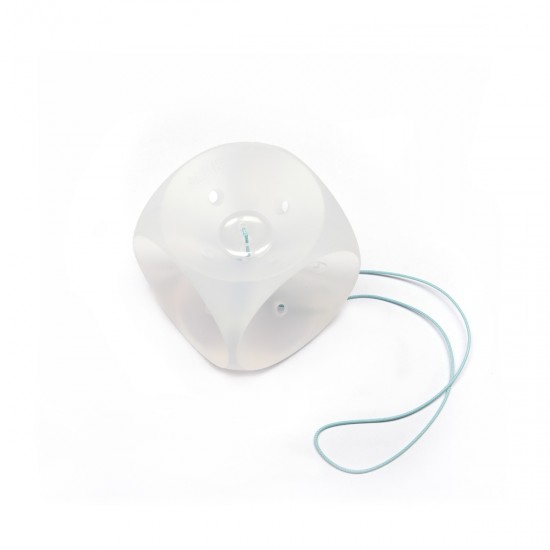 Cube / Dice Pessary with perforation 29mm clear / G1349 / ALBISPRO.com Cube / Dice Pessary with perforation 29mm clear / G1349 / ALBISPRO.com