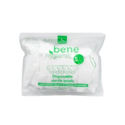 Disposable sterile briefs 5 pcs. non-woven L 95-105cm Bene Hygienic / BH0909 / Bene Hygienic
