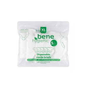 Jednorazowe majtki XL 105-115cm sterylne Bene Hygienic włókninowe 5 szt.