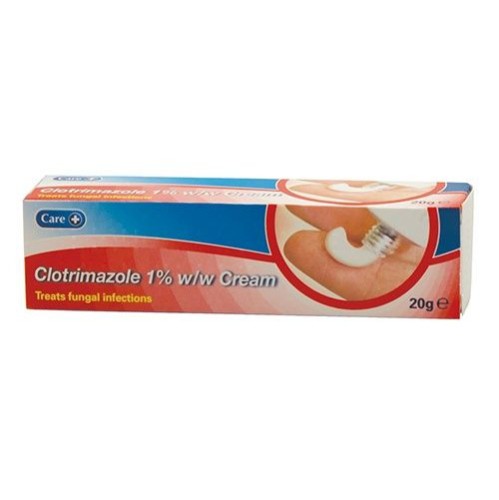 Klotrimazol na infekcje grzybicze 1% krem 20g / S0197 / Care Plus