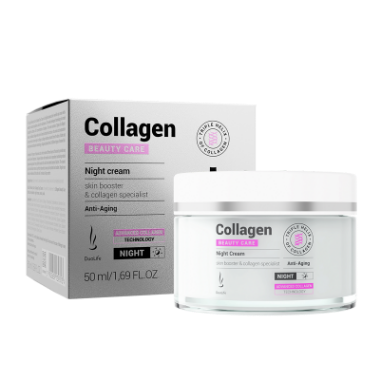 DuoLife Beauty Care Kolagen Krem na noc 50ml / S0183 / DuoLife DuoLife Beauty Care Kolagen Krem na noc 50ml / S0183 / DuoLife