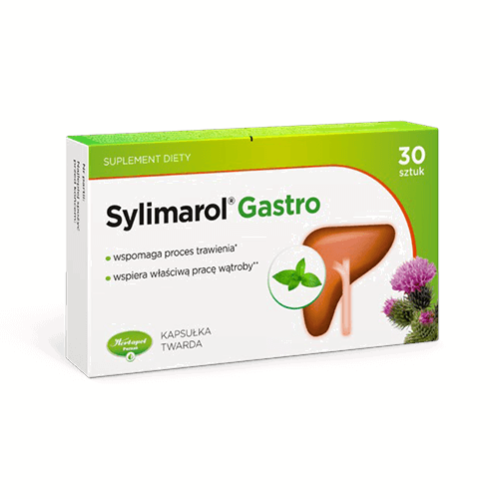Sylimarol Gastro Mięta + Kminek + Rumianek 30 kapsułek / S0100 / Herbapol Poznań Sylimarol Gastro Mięta + Kminek + Rumianek 30 kapsułek / S0100 / Herbapol Poznań