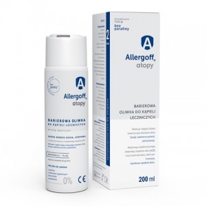 Allergoff Atopy Skin barrier oil for therapeutic baths 200ml Allergoff Atopy Skin barrier oil for therapeutic baths 200ml