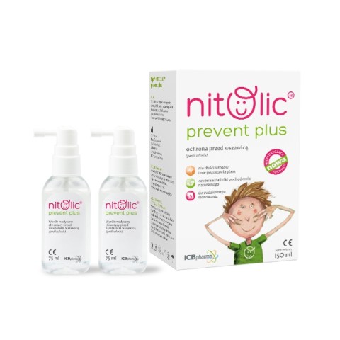 Nitolic Prevent Plus ochrona przed wszawicą 150ml / S0199 / ICB Pharma Nitolic Prevent Plus ochrona przed wszawicą 150ml / S0199 / ICB Pharma