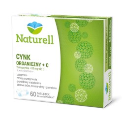 Naturell Organic Zinc + Vitamin C 60 lozenges