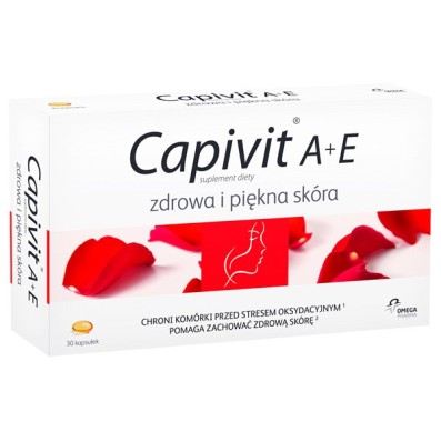 Capivit A+E forte system 30 miękkich kapsułek / S0020 / Omega Pharma Capivit A+E forte system 30 miękkich kapsułek / S0020 / Omega Pharma
