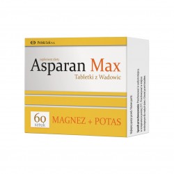 Asparan MAX Magnesium + Potassium 60 tablets