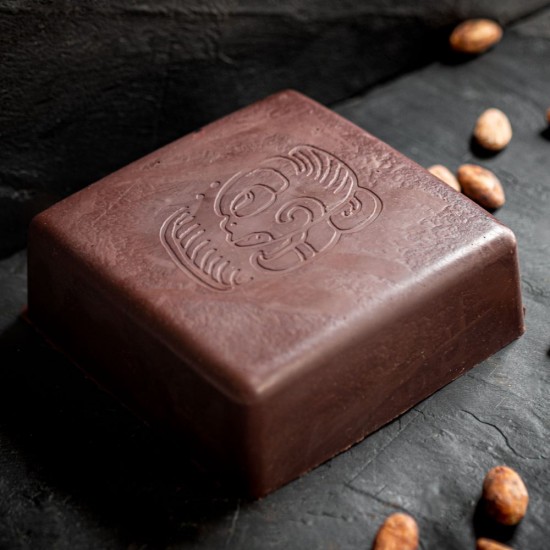 Raw ceremonial cacao mass bar 800g