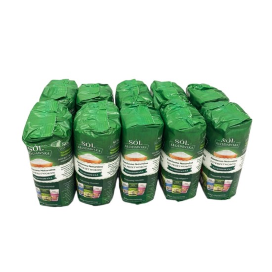 Sól Kłodawska kamienna 1,1kg drobna miałka biała niejodowana / nierafinowana / S0216 / Kopalnia Soli Kłodawa Sól Kłodawska kamienna 1,1kg drobna miałka biała niejodowana / nierafinowana / S0216 / Kopalnia Soli Kłodawa