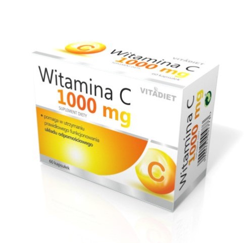 Witamina C 1000mg 60 kapsułek / S0112 / Vitadiet